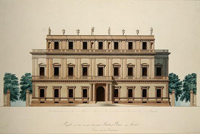 Conception de la façade avant de l