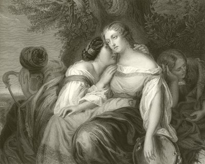 La fille de Jephté - Julius Friedrich Anton Schrader