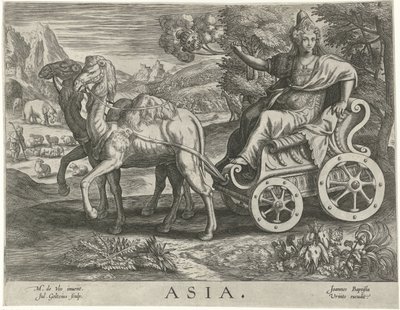 Asie (Les quatre continents) - Julius Goltzius