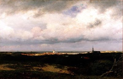 Vue côtière près de La Haye - Julius Jacobus de Sande Bakhuizen