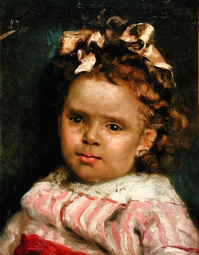 Petite fille métisse - Julius Leblanc Stewart
