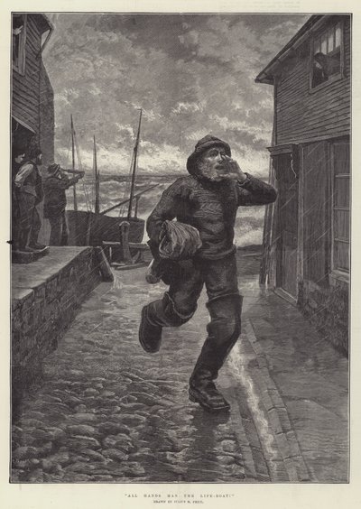 Tous les hommes à la chaloupe de sauvetage! - Julius Mandes Price