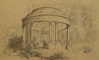 Le temple de Mélusine - Julius Naue