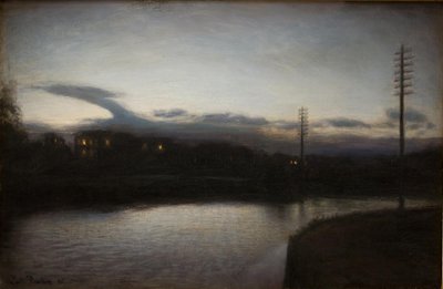 Paysage du soir - Julius Paulsen