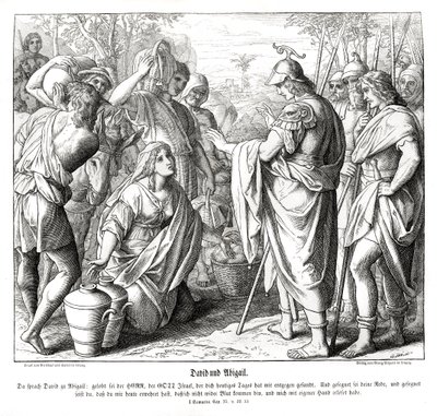 David et Abigail - Julius Schnorr von Carolsfeld