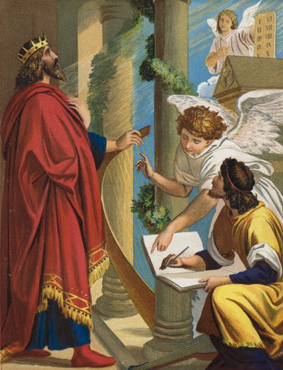 La Pétition de David - Julius Schnorr von Carolsfeld