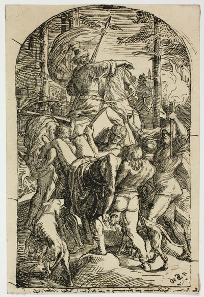 Hagen laisse le corps de Siegfried pour qu