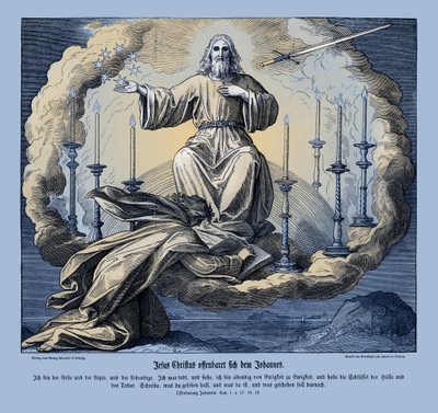 Jésus-Christ se révèle à Jean, Révélation - Julius Schnorr von Carolsfeld