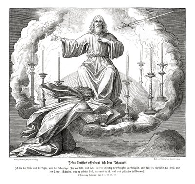 Jésus-Christ se révèle à Jean, Révélation - Julius Schnorr von Carolsfeld