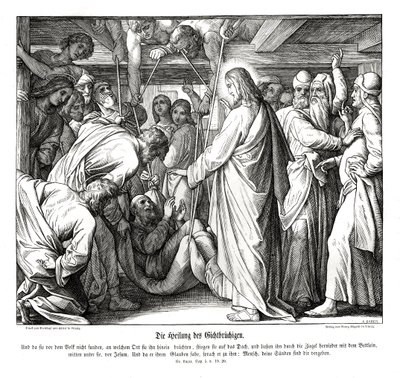 Jésus guérit l