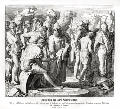 Joseph est vendu par ses frères, Genèse - Julius Schnorr von Carolsfeld