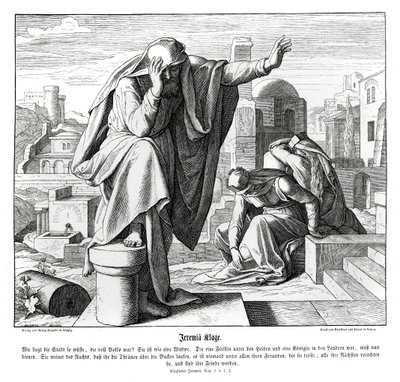 Lamentations - Julius Schnorr von Carolsfeld
