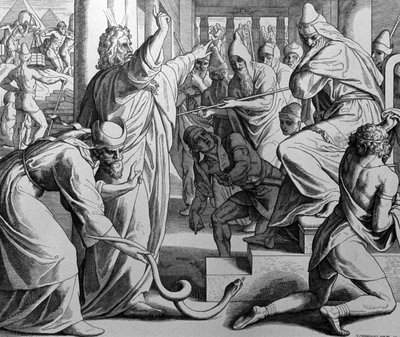 Moïse et Aaron - Julius Schnorr von Carolsfeld