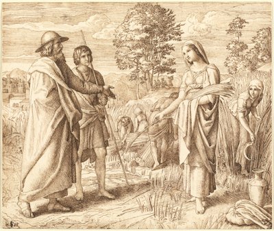 Ruth et Boaz - Julius Schnorr von Carolsfeld