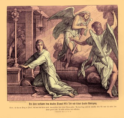Samuel reçoit la prophétie de la mort d