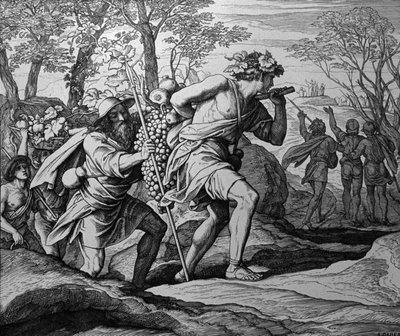 Le pays de Canaan - Julius Schnorr von Carolsfeld