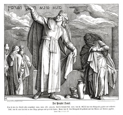 Le prophète Daniel - Julius Schnorr von Carolsfeld
