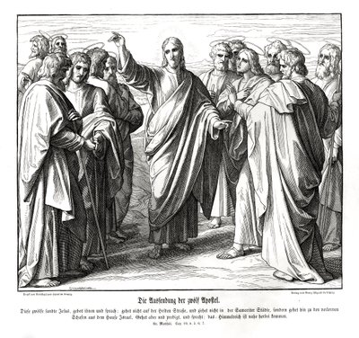 Les douze apôtres - Julius Schnorr von Carolsfeld