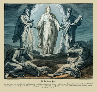 Transfiguration de Jésus, Évangile de Luc - Julius Schnorr von Carolsfeld