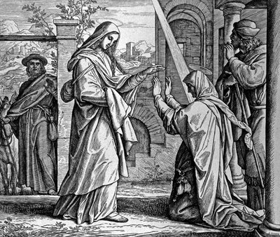 Visitation de Marie - Julius Schnorr von Carolsfeld