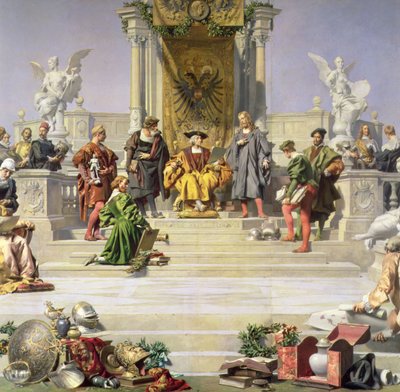 Le Patronage des Arts par la Maison de Habsbourg : section centrale d