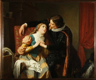 Egmont et Klärchen - Julius von Blaas