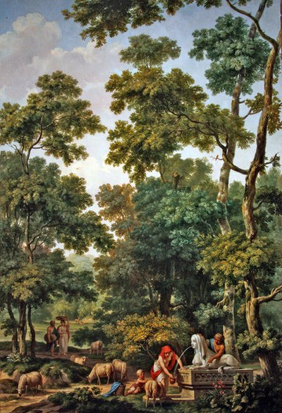 Paysage arcadien avec un sphinx - Jurriaan Andriessen