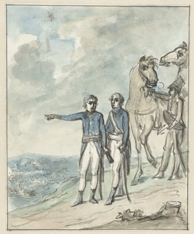 Les généraux Napoléon et Berthier - Jurriaan Andriessen