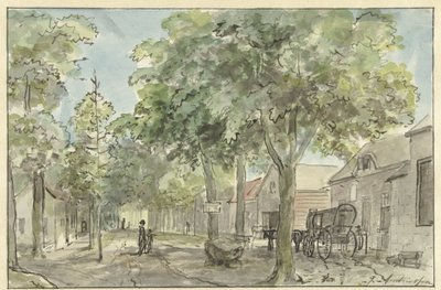 Rue de village à Lage Vuursche - Jurriaan Andriessen