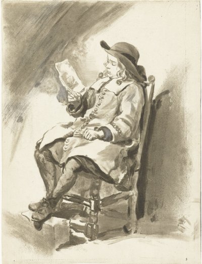 Jeune homme lisant - Jurriaan Cootwijck