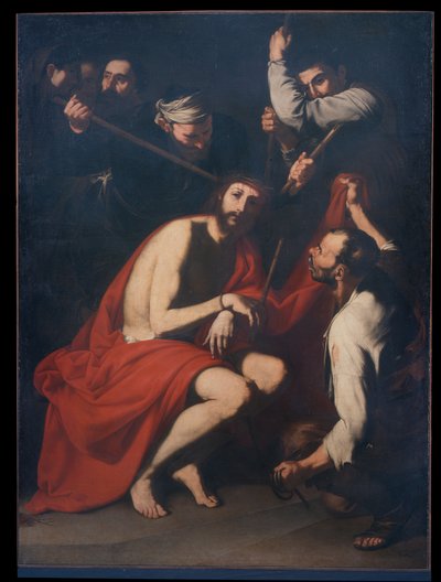 Le Christ moqué et couronné d