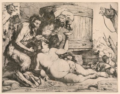 Silenus ivre - Jusepe de Ribera