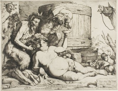 Silenus ivre - Jusepe de Ribera