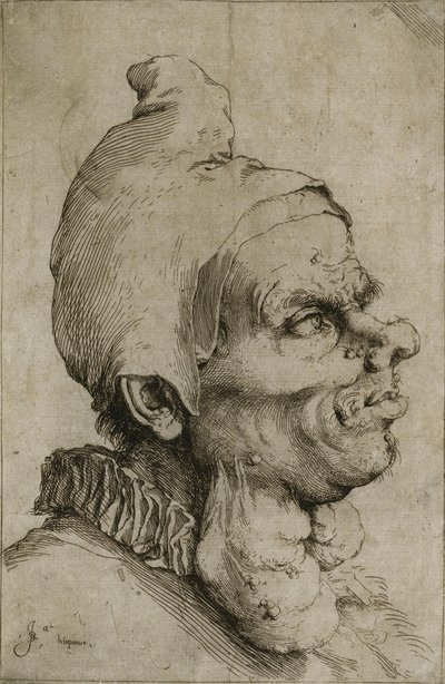 Grande tête grotesque - Jusepe de Ribera