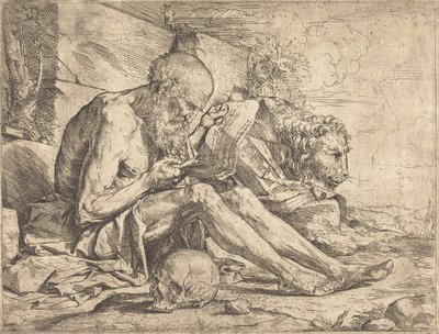 Saint Jérôme Lisant - Jusepe de Ribera