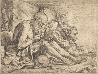 Saint Jérôme lisant - Jusepe de Ribera