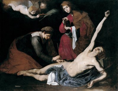 Saint Sébastien soigné par les Saintes Femmes - Jusepe de Ribera