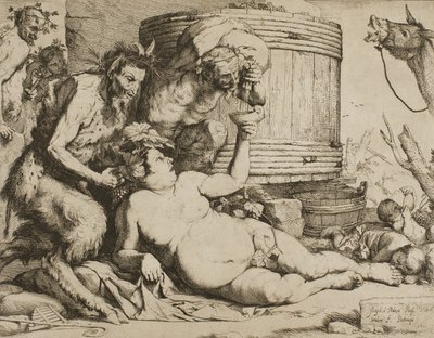 Silenus au pressoir à vin - Jusepe de Ribera