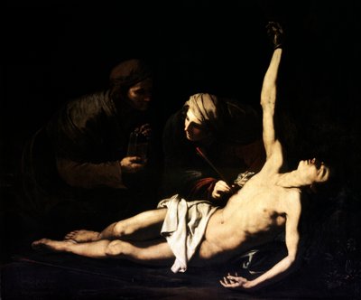 Les saints Sébastien, Irène et Lucie, 1628 - Jusepe de Ribera