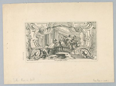 Ornement avec figures - Juste Aurèle Meissonnier
