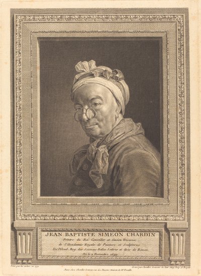 Jean Baptiste Simeon Chardin - Juste Chevillet after Jean Siméon Chardin