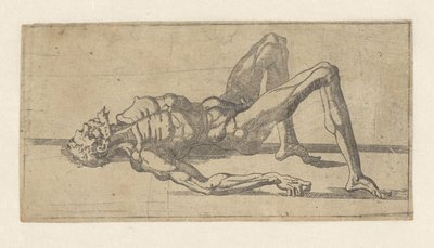 Homme nu, allongé sur le dos - Juste de Juste (attributed to)