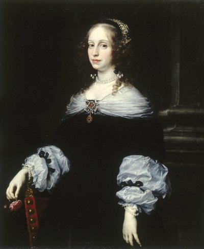 Portrait de la comtesse Teresa Dudley di Carpegna - Justus Sustermans