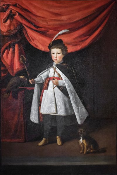 Portrait de Leopoldo de Medici enfant - Justus Sustermans