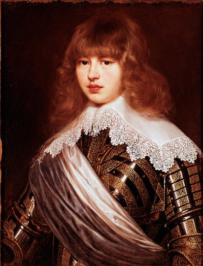 Portrait du prince Valdemar Christian de Danemark - Justus Sustermans