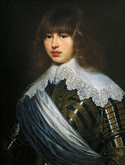 Portrait de Christian V de Danemark (Flensburg) - Justus Suttermans