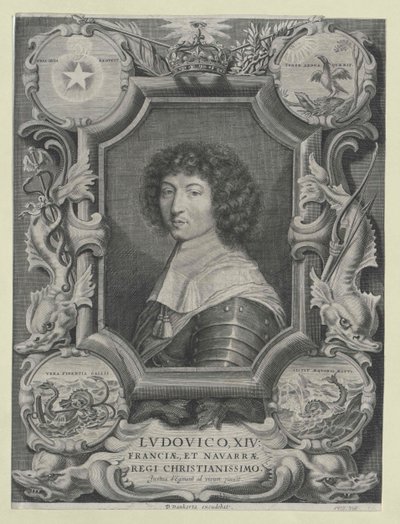 Roi de France Louis XIV - Justus van Egmont