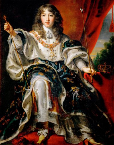 Louis XIV, roi de France, en habits de couronnement - Justus van Egmont