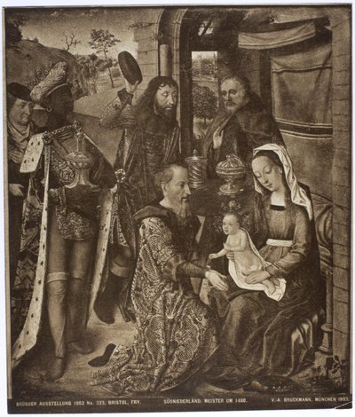 Adoration des Mages - Justus van Gent