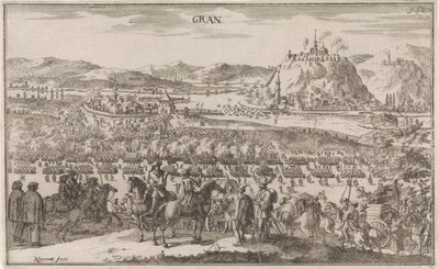 Bataille de Párkány en 1683 (Gran) - Justus van den Nijpoort